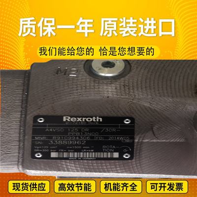 A4VSO40EO2/10R-VZB13N0		A4VSO125DFR/30R-PZB13N00 OriginalGermanpistonpumpfromRexroth